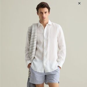 Piombo pure cotton beach towel with fringes